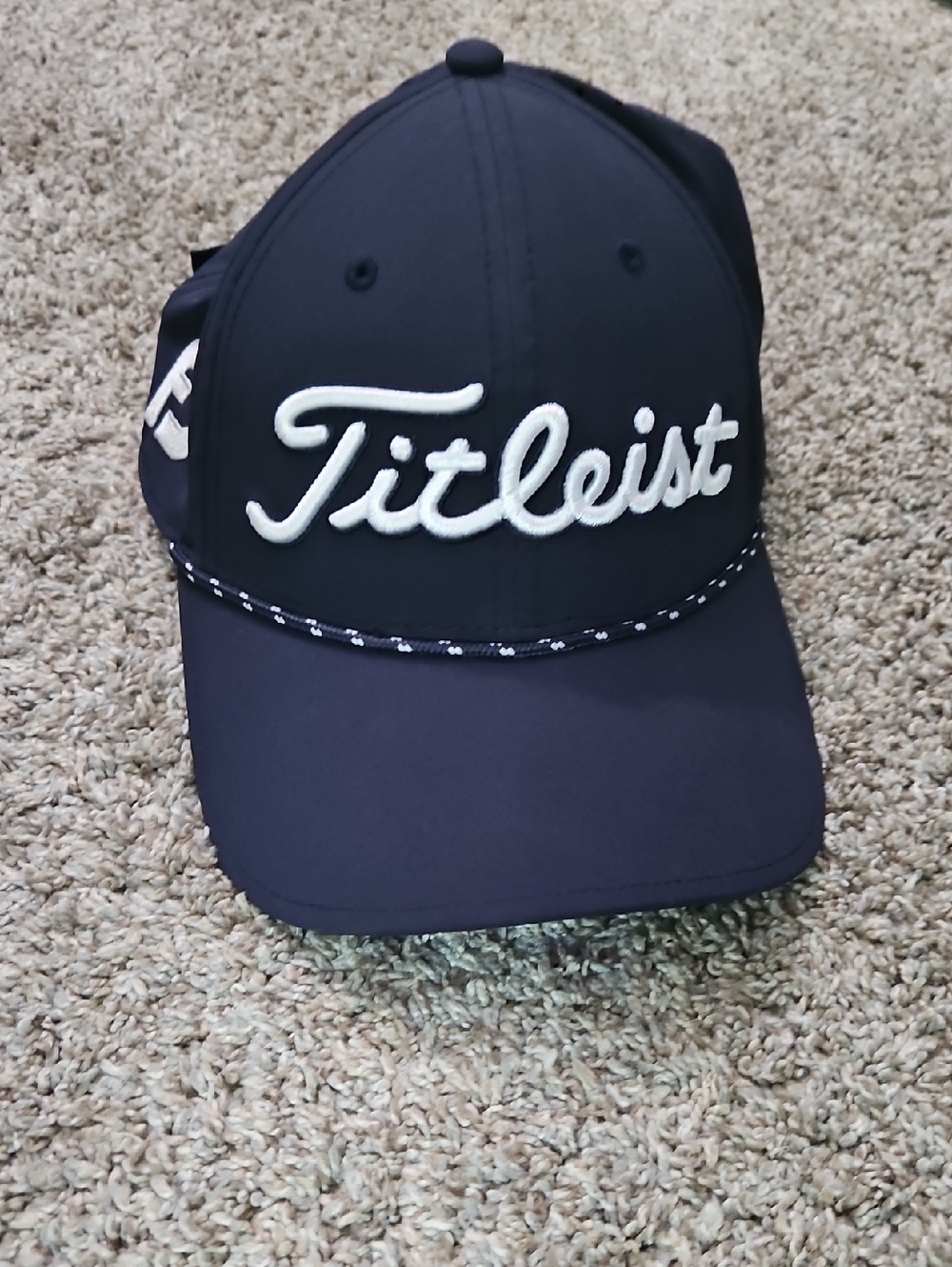 Titleist Navy Cap with White Script Logo
